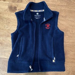 Dennis Primrose Fleece Vest size 4